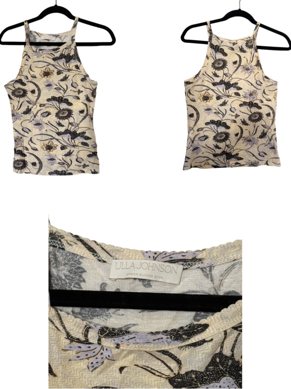 Ulla Johnson Floral Tank